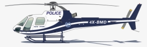 Light Blue Clipart Police Helicopter - Israeli Police Helicopter #1202096