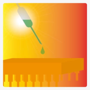 The Chambers Inside The Chip Can Be Arranged To Simulate - Graphic Design #1203060