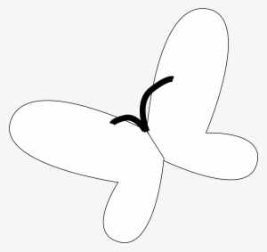 Butterfly Clip Art Black And White - Adobe Inc. #1203123