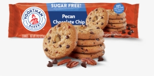 Sugar Free Pecan Chocolate Chip - Voortman Bakery Oatmeal Cookies #1203158