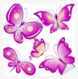 Borboleta Desenho Rosa E Lilas #1203272
