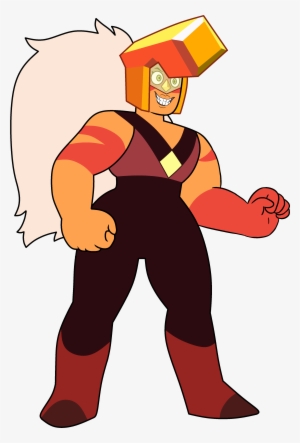 With Weapon 2 Fists And Creepy Smile - Steven Universe Jasper Fist #1203396