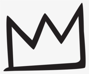 Basquiat Crown Png Clip Library - Music #1203815