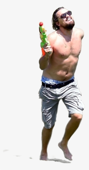 Here's A Template If You Want To Make Dicaprio Participate - Leonardo Dicaprio Funny Beach #1204183