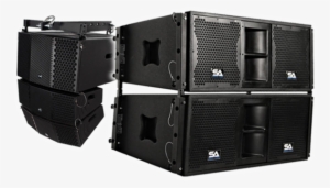 Shop Now - Seismic Audio Sala-210 Passive 2x10 Line Array Speakers #1204370