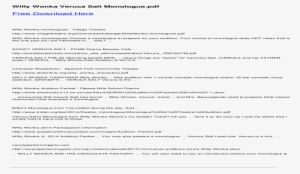 Willy Wonka Veruca Salt Monologue - Lawn Mower #1204525