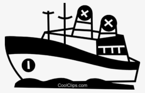 Cruise Ships And Ocean Liners Royalty Free Vector Clip - Cruise Ship #1205042