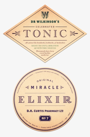 Vintage Apothecary Labels On Behance - Vintage Apothecary Borders #1205156