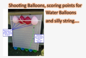 Shooting Water Balloons #1205244