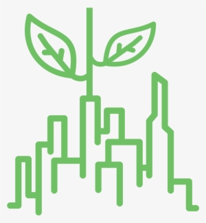 Vertical Agriculture - Urban Farming Clipart #1205786