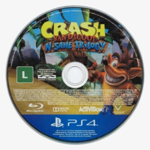 Crash N Sane Disc Brazil - Crash Bandicoot N Sane Trilogy Disc #1205992