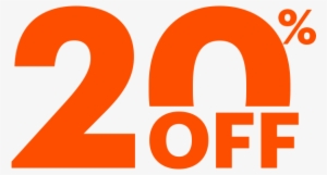 Special Offer - 20 Percent Discount Png #1206692