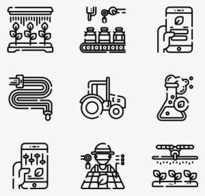 Smart Farm - Education Iconography #1206802