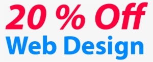 20 % Off Web Design Discount Month - Discount Design #1206846