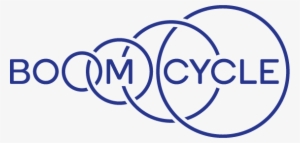 Boom-cycle Logo Blue Cmyk - Boom Cycle Logo #1207075