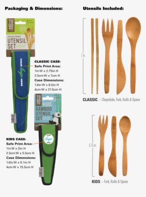 To Go Ware To Go Ware - To-go Ware Repeat Bamboo Utensil Set Over #1207652