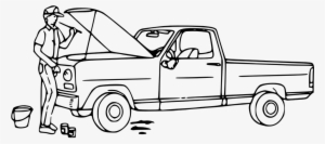 Auto Mechanic Png Black And White Transparent Auto - Mechanic Clipart Black And White #1207829