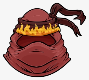 Lava Mask - Club Penguin Card Jitsu Fire #1208225