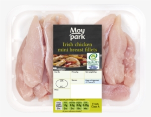 Irish Chicken Mini Breast Fillets - Moy Park #1208370