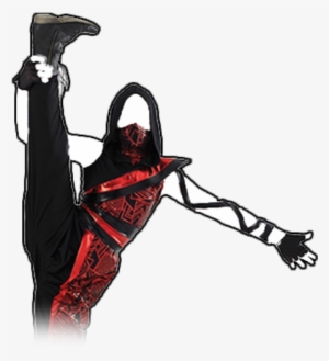She Wears A Red And Black Ninja Jumpsuit, A Black Ninja - Just Dance #1208458