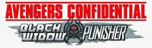 Black Widow & Punisher Image - Avengers Confidential Black Widow & Punisher Logo #1208512