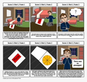 Fiction To Film Storyboard - Cartoon #1208638