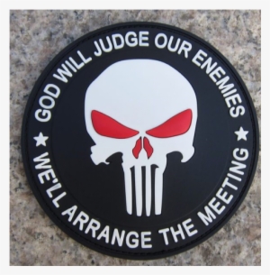Seal Team 3 Punisher Patch - God Will Judge Our Enemies Pvc Patch Custom Patch Morale #1208667