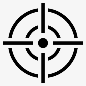 Crosshair Target Icon - Accuracy Icon Png #1209388