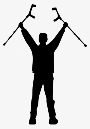 This Free Icons Png Design Of Overcoming Silhouette #1209505