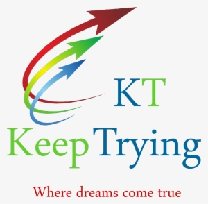 Keeptrying Logo Trans Back Ground 1 - Logos Communication #1209671
