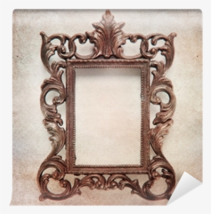 Shabby Chic Background With Antique Frame Wall Mural - Shabby Chic #1209902
