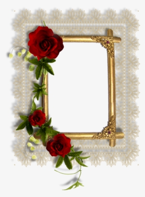 Pin By Искра Райкова On Frames - Pergamino Png Con Rosas #1210225