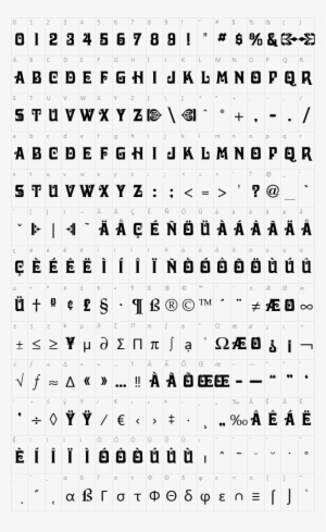 Victoria Secret Logo Png Victorias Secret Character - Dafont #1211186