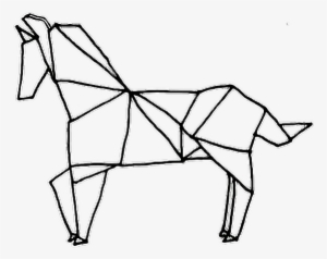 28 Collection Of Origami Drawing Tumblr - Transparent Tumblr Drawing Stickers #1211403