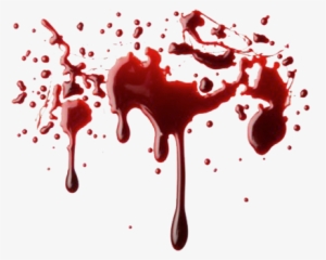 Lagrimas De Sangre Png - Splash Of Blood Png #1211588