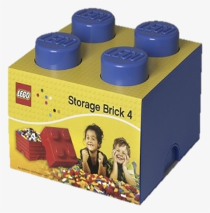 40031731 Lego Storage Brick 2 X - Lego 4 Brick Storage #1211694