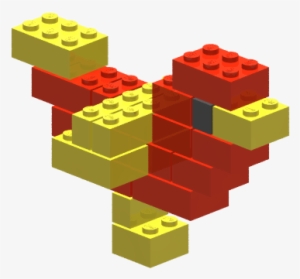 Building Legos Graphic Transparent Huge Freebie - Lego Bird Easy #1211770