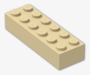 Brick 2 X 6 - Brick Yellow Lego #1211773