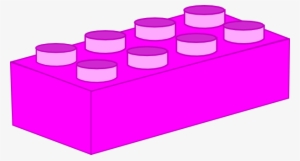 Graphic Black And White Purple Free On Dumielauxepices - Lego Brick Clip Art #1211964