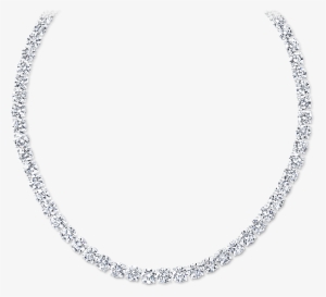 A Classic Graff Round Diamond Necklace - Necklace #1212178