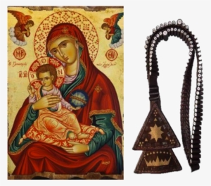 Icon And Prayer Rope - Icon Maria #1212709
