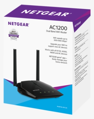 Product View Press Enter To Zoom In And Out - Netgear R6120 100nas Ac1200 Dual Band Wi Fi Router #1212908