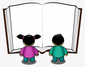 Children Reading Clipart Png - Clip Arts Education #1213132