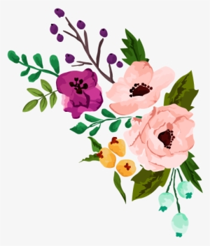 Unionhillinn - Free Watercolor Wedding Flower Clipart #1213647