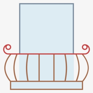 Balcony Icon - Imagenes De Balcon Para Dibujar Facil #1213697