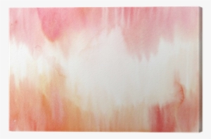 Orange And Pink Watercolor Background Canvas Print - Painting #1213702 Orange And Pink Watercolor Background Canvas Print - Painting #1213702