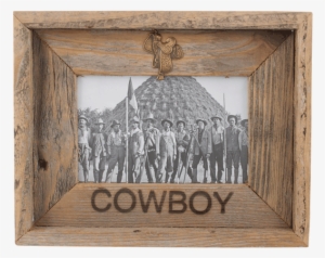 Cowboy Barnwood Frame - Picture Frame #1213742