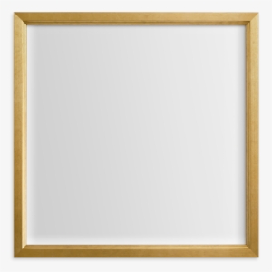 Espejo Cuadrado Con Marco De Madera Natural. #1213801