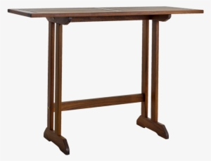 Richmond Wood Balcony Set - Slim Standing Desk #1213893