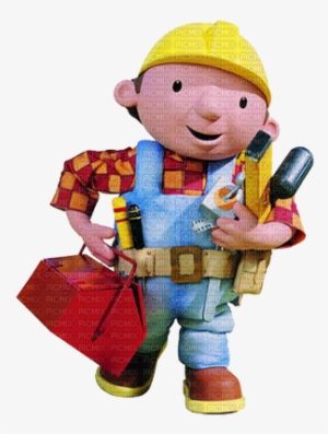 Old Bob The Builder Waving - Cartoon Character For Boys - Free ...